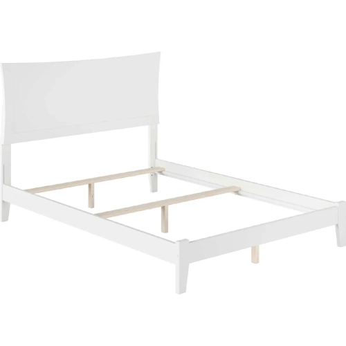 Metro Full Bed with Open Footboard & Turbo Charger in White