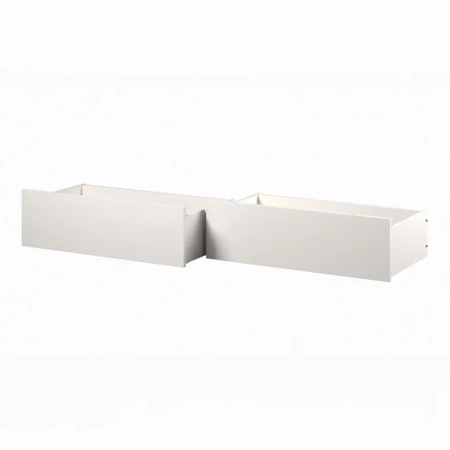 Urban Twin Full Underbed Drawers in White Finish