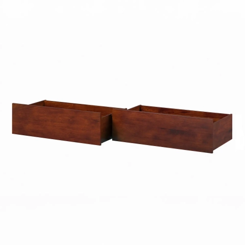 Urban Twin Full Underbed Drawers in Walnut Finish