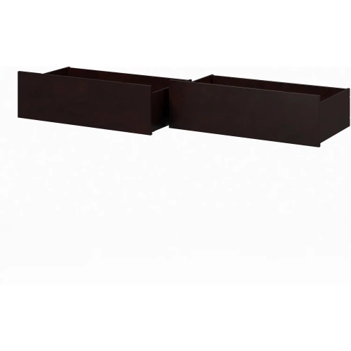 Urban Queen King Underbed Drawers in Espresso Finish