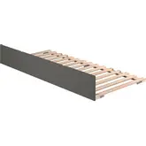 Urban Twin Extra Long Trundle Bed in Grey