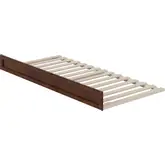 MCM Twin XL Trundle in Walnut Finish Wood