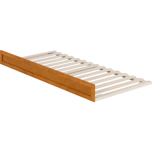 MCM Twin XL Trundle in Light Toffee Wood