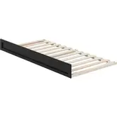 Atlantic Twin Trundle in Black Finish Wood