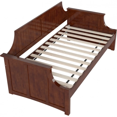 Cambridge Twin Daybed in Walnut Finish Wood