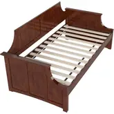 Cambridge Twin Daybed in Walnut Finish Wood