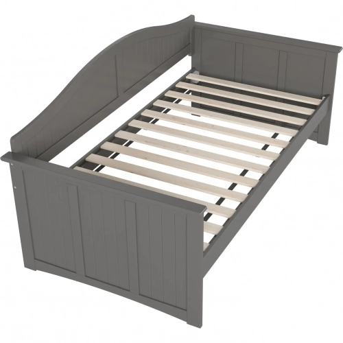 Nantucket Twin Daybed in Grey Finish Wood