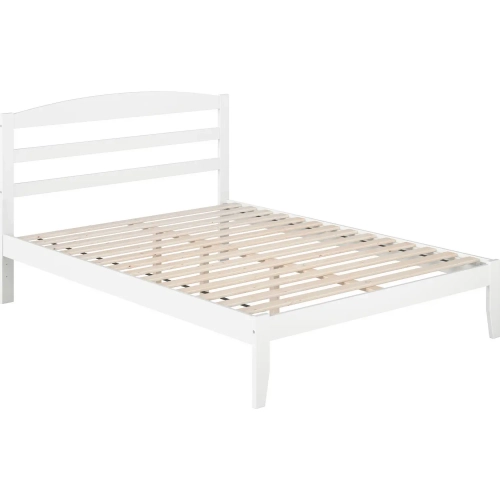 Warren Full Bed in White Finish