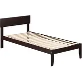 Boston Twin XL Bed in Espresso