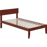 Boston Twin Bed in Walnut
