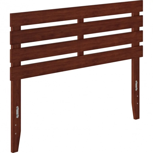 Oxford Full Headboard with USB Turbo Charger in Walnut