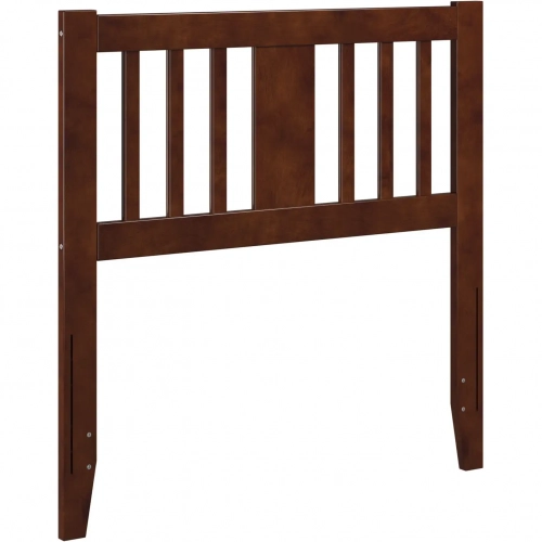 Tahoe Twin Headboard with USB Turbo Charger in Walnut