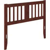 Tahoe Full Headboard with USB Turbo Charger in Walnut