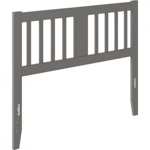 Tahoe Full Headboard with USB Turbo Charger in Grey