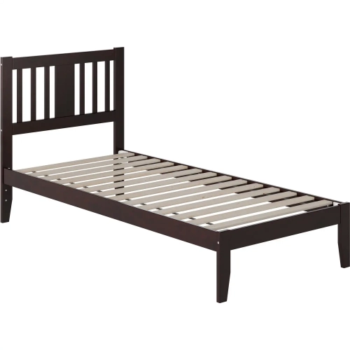 Tahoe Twin XL Bed in Espresso Finish Wood