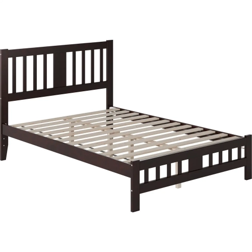 Tahoe Full Bed with Footboard in Espresso Finish Wood