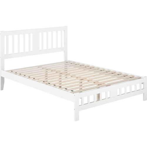 Tahoe Queen Bed with Footboard in White Finish