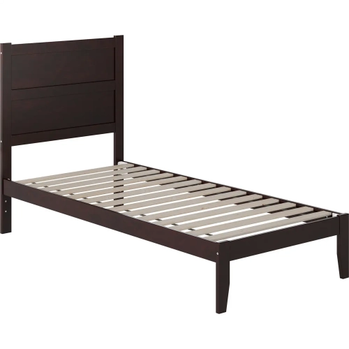 NoHo Twin XL Bed in Espresso Finish Wood
