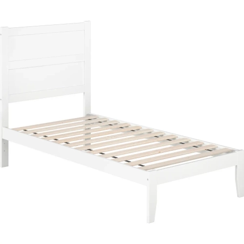 NoHo Twin Bed in White Finish