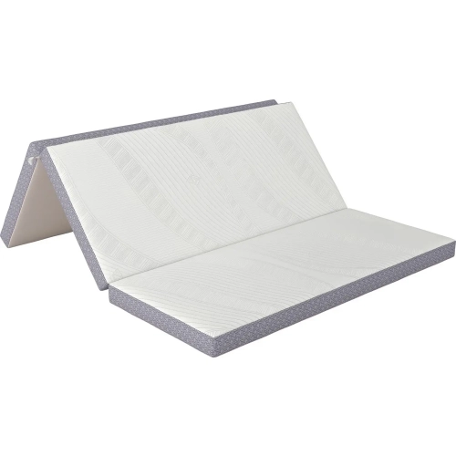 CoolSoft Queen Size 4" Memory Foam Folding Mattress Finish