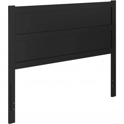 Aveline Queen Panel Headboard in Black Finish Wood
