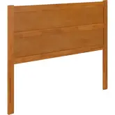 Aveline Queen Panel Headboard in Light Toffee Finish Wood
