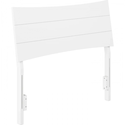 Phoenix Twin Headboard in White Finish Wood