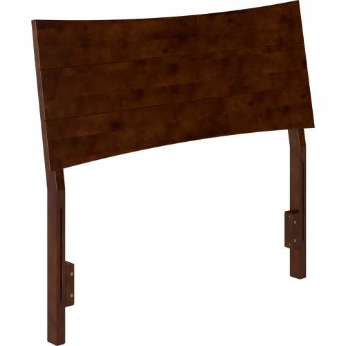 Phoenix Twin Headboard in Walnut Finish Wood