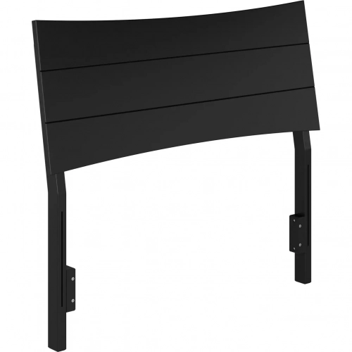 Phoenix Twin Headboard in Black Finish Wood