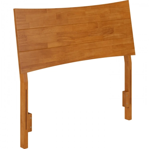 Phoenix Twin Headboard in Light Toffee Finish Wood
