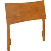 Phoenix Twin Headboard in Light Toffee Finish Wood
