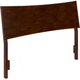 Phoenix Full Headboard in Walnut Finish Wood