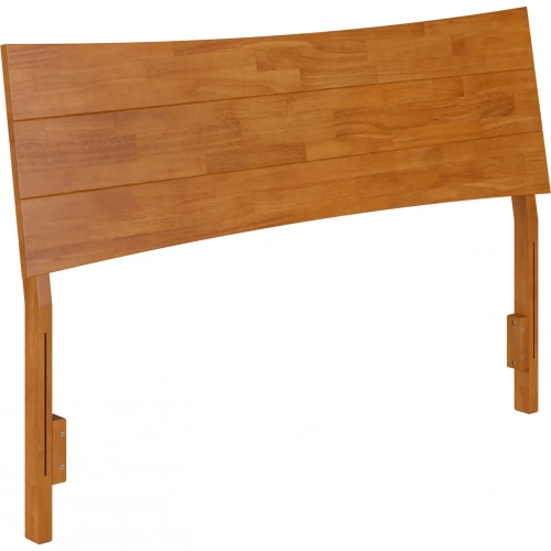 Phoenix Full Headboard in Light Toffee Finish Wood