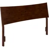 Phoenix Queen Headboard in Walnut Finish Wood