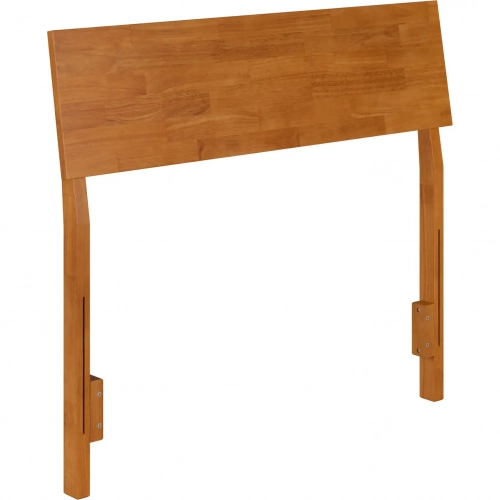 Bradford Twin Adjustable Headboard in Light Toffee Finish Wood