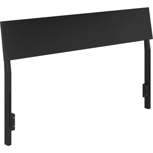 Bradford Queen Adjustable Headboard in Black Finish Wood