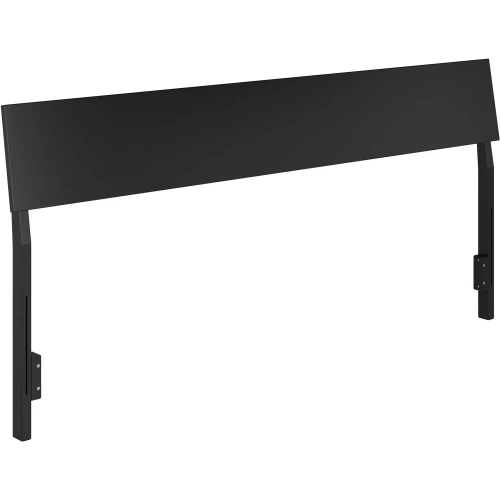 Bradford King Adjustable Headboard in Black Finish Wood