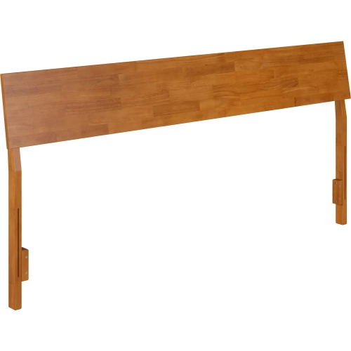 Bradford King Adjustable Headboard in Light Toffee Finish Wood