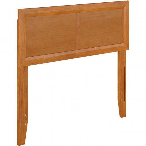 Sophia Twin Headboard in Light Toffee Finish Solid Wood