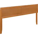 Sophia King Headboard in Light Toffee Finish Solid Wood