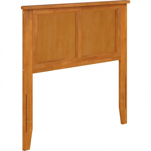 Madison Twin Panel Headboard in Toffee Wood