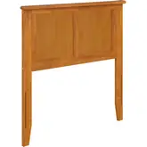 Madison Twin Panel Headboard in Toffee Wood