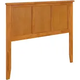 Madison Full Panel Headboard in Toffee Wood