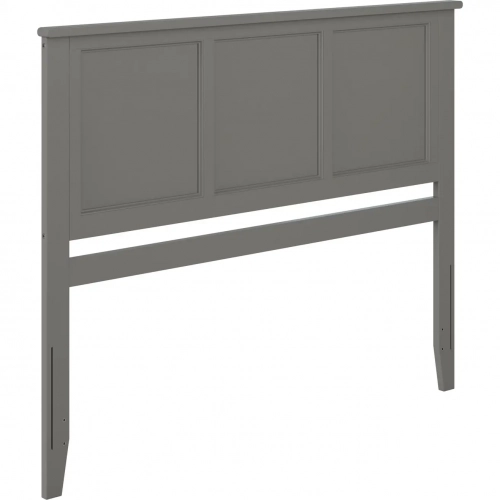 Madison Queen Panel Headboard in Grey Wood