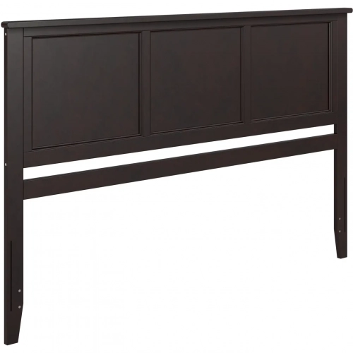 Madison King Panel Headboard in Espresso Wood
