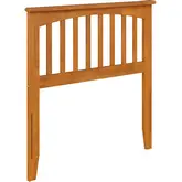 Mission Twin Headboard in Toffee Wood
