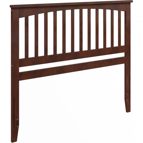 Mission Queen Headboard in Walnut Wood