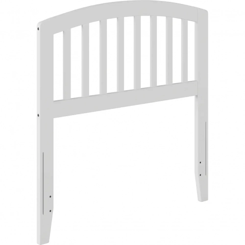 Richmond Twin Headboard in White Wood