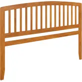 Richmond King Headboard in Toffee Wood