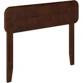 Florence Twin Headboard in Walnut Finish Solid Wood